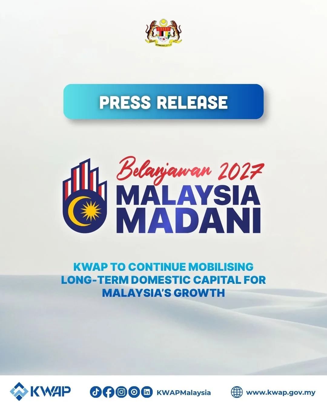 Budget 2027 KWAP Press Release
